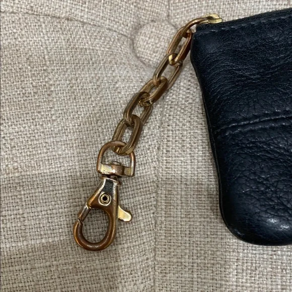 Tory Burch  Coin Wallet  Black Leather - Picture 7 of 9